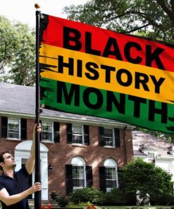 black history month grommet flag qnk1037gf 1496