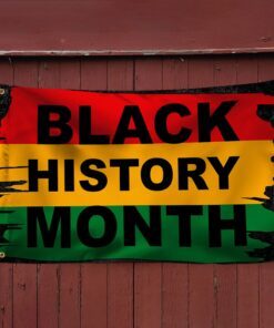 black history month grommet flag qnk1037gf 7083