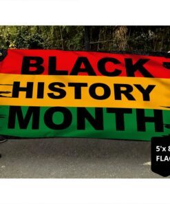 black history month grommet flag qnk1037gf 7466