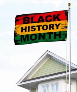 black history month grommet flag qnk1037gf 8224