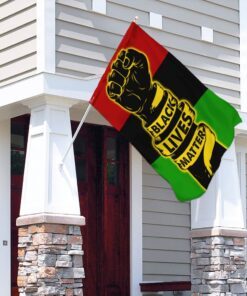 black lives matter flag 6449