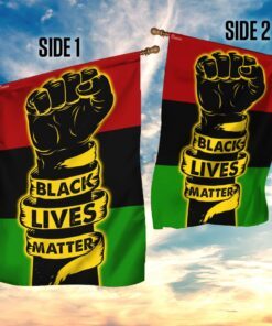 black lives matter flag 8153