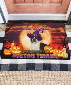 boston terrier doormat halloween thb3296dmv19 8792