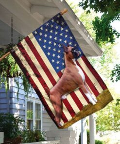 boxer american us flag 1402