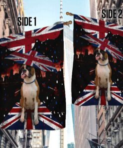 boxer dog flag uk ntt47fv5 1143