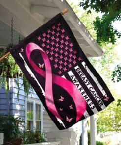 breast cancer awareness flag 1175