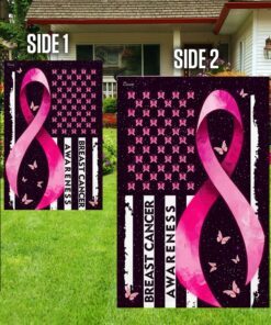 breast cancer awareness flag 2732