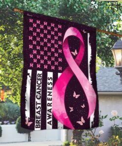 breast cancer awareness flag 3042