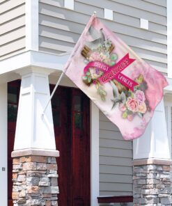 breast cancer awareness flag 8505