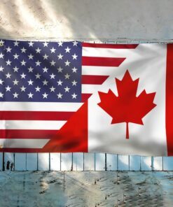 canada america friendship grommet flag thh3749gf 4433