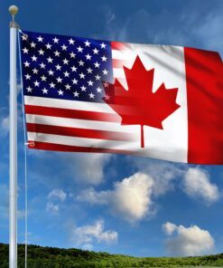 canada and usa grommet flag qnn706gf 3033