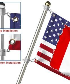 canadian and american grommet flag tqn323gf 2730