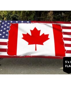 canadian and american grommet flag tqn323gf 8773