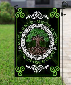 celtic flag tree of life flag trn1264f 4088