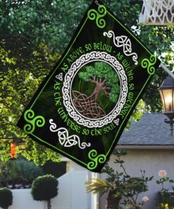 celtic flag tree of life flag trn1264f 7152