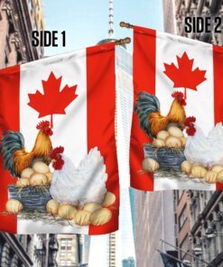 chicken coop canadian flag trl1292f 3593