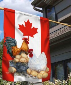 chicken coop canadian flag trl1292f 6422