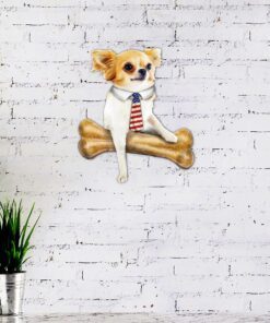 chihuahua dog hanging metal sign puppy pride lnt51fms 3881