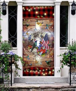 christ hummingbird door cover 2312