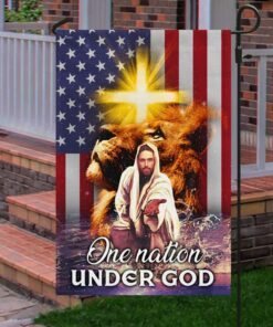 christian flag jesus christ one nation under god ddh2833f 3698