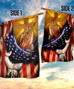 christian jesus american flag 3724