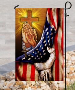 christian jesus american flag 6229