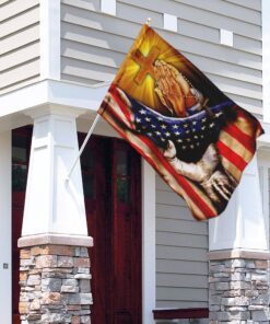 christian jesus american flag 8346