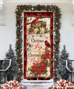 christmas joy christmas peace door cover 4133