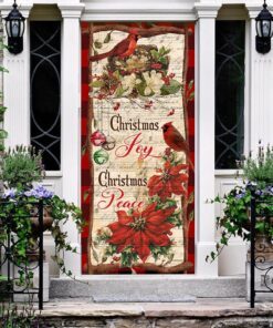 christmas joy christmas peace door cover 4316