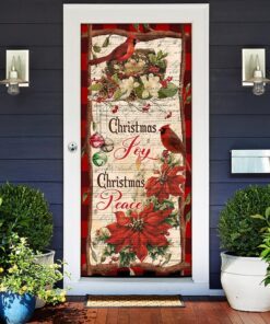 christmas joy christmas peace door cover 6165