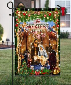 christmas nativity flag the greatest gift of all dbd2968f 3783