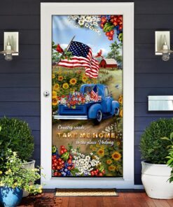 country roads home door cover 1124