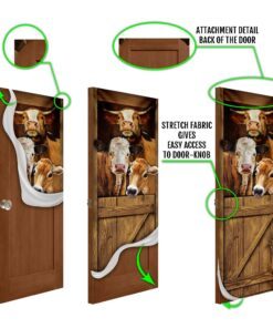 cow cattle door cover 4977