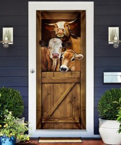 cow cattle door cover 6849