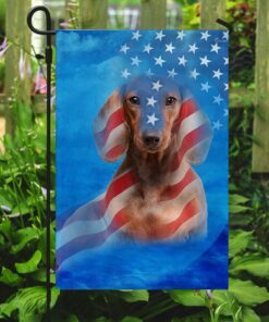 dachshund dog stars &amp stripes flag 3020