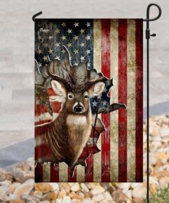 deer america us flag 2650