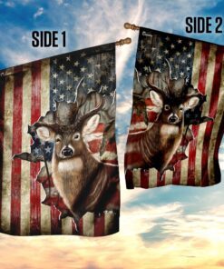 deer america us flag 3069