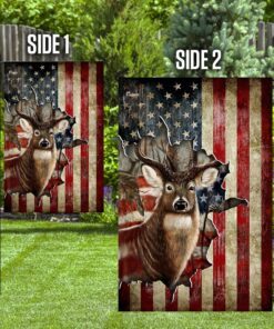 deer america us flag 5208