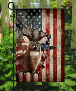 deer america us flag 6893