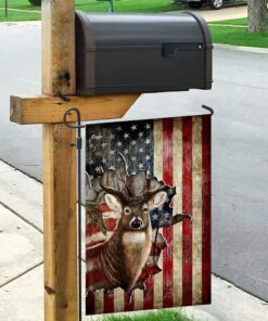 deer america us flag 7391