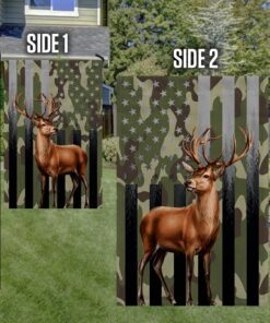 deer hunting flag bnn133f 8383