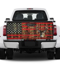 deer truck tailgate sticker deer hunting bnt272td 1435