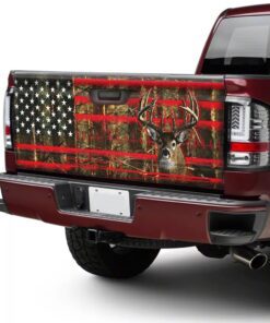 deer truck tailgate sticker deer hunting bnt272td 7444