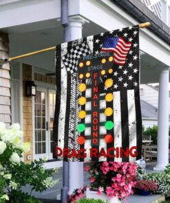 drag racing flag 2441