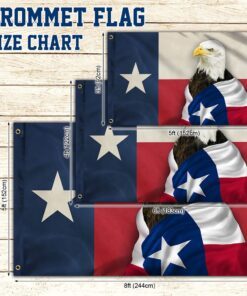 eagle texas patriot grommet flag tqn71gf 5209