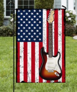 electric guitar american flag tqn247f 1184