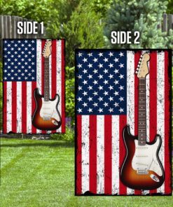 electric guitar american flag tqn247f 8585