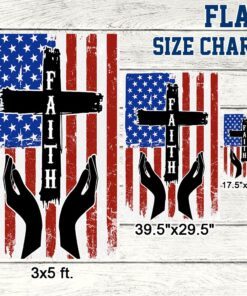 faith jesus american flag tqn206f 5631