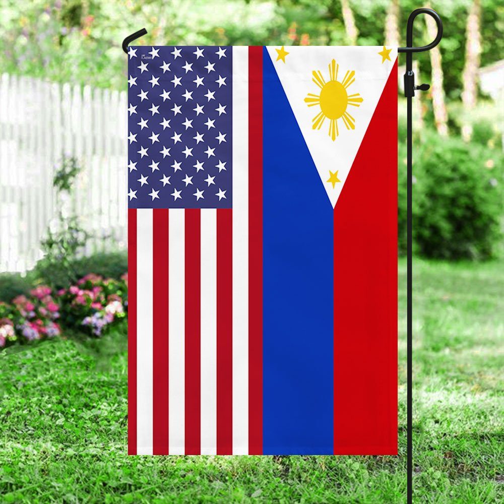 Filipino American Philippine Usa Flag Tqn251f 3314