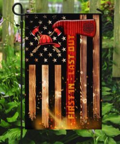 firefighter american flag 6231